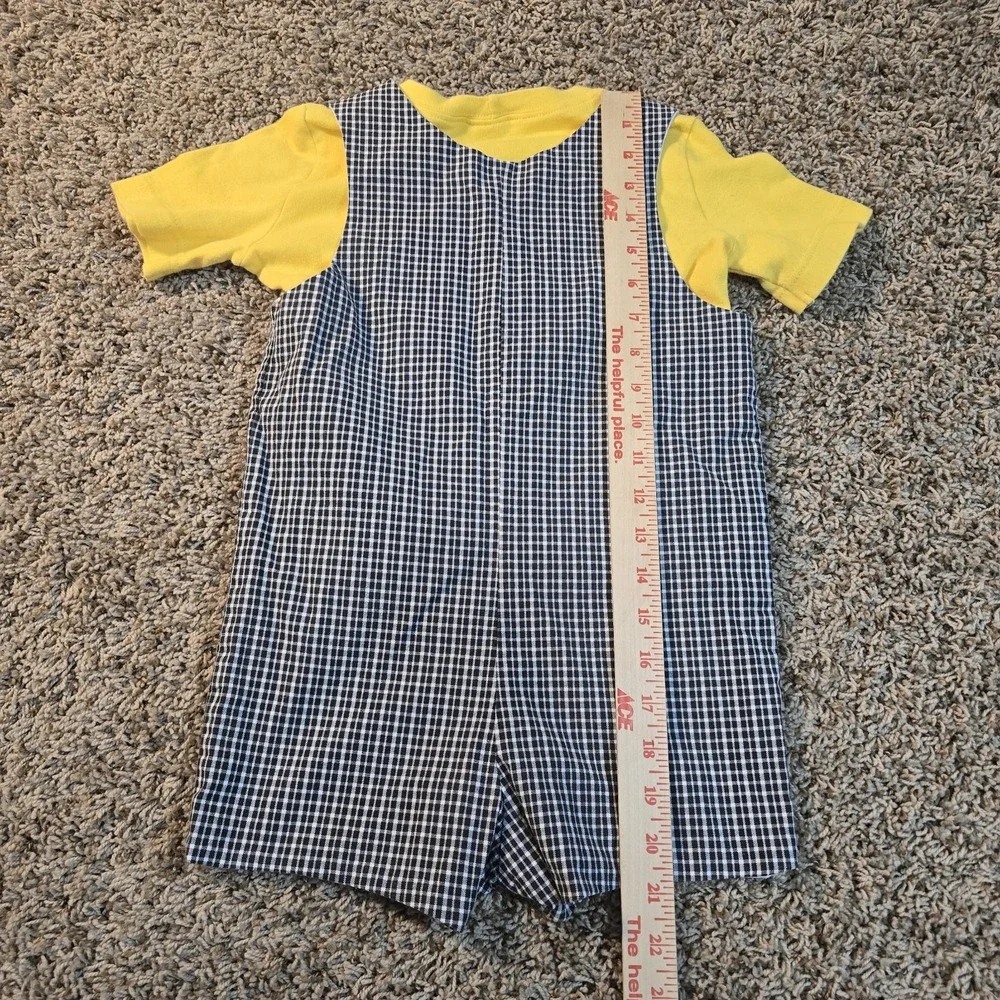 Austin & Ally plaid Tow Truck 2‎ Piece Outfit Boy's 4T